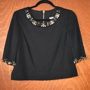 Eliza J embellished top